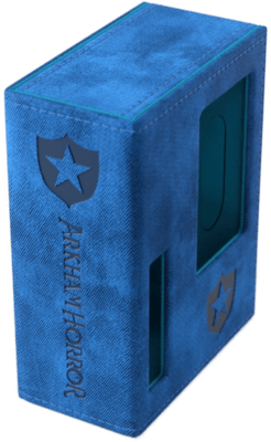 Deck Box Gamegenic: Arkham Horror Investigator Deck Tome - Guardian (Blue)