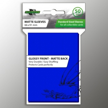 Obaly na karty Standard Matte BLUE (50ks) 