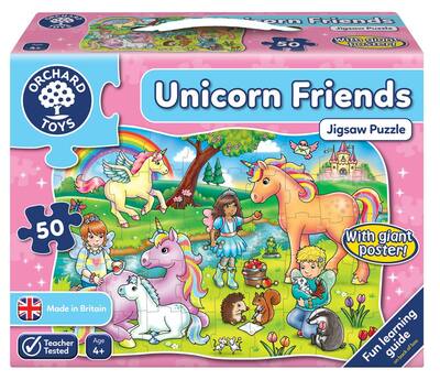 Unicorn Friends puzzle - Priatelia jednorožci