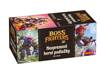 Boss Fighters QR CZ Neoprénové herní podložky