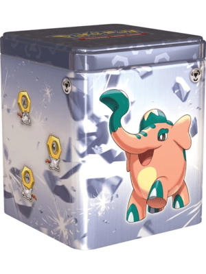 Pokémon Stacking Tin 2024 METAL (šedá) 