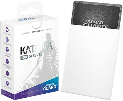 Obaly Ultimate Guard: KATANA Sleeves: Standard Size White (100ks)