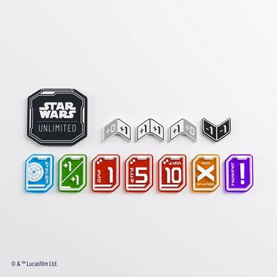 Acrylic Tokens Gamegenic Star Wars: Unlimited
