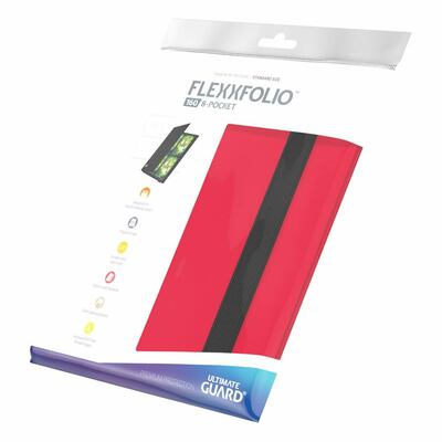 Album Ultimate Guard Flexxfolio 160 8-pocket RED