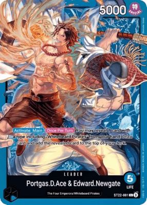 One Piece TCG: Ace & Newgate Starter Deck - ST22