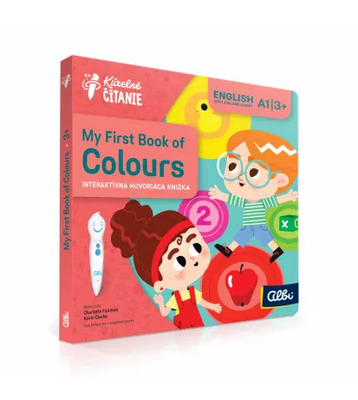 Kúzelné čítanie - kniha My First Book of Colours