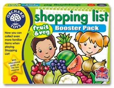 Shopping list - fruit & veg (Nákupný zoznam - ovocie a zelenina)