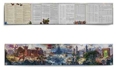 D&D RPG 5.5E World of Warcraft Dungeon Master's Screen