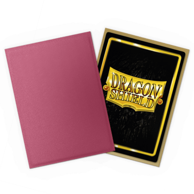 Obaly Dragon Shield Standard Size - Matte Dual Pomegranate & Gold (100 ks)