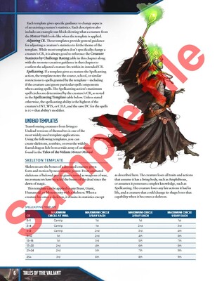 Tales of the Valiant: Game Masters Guide (Pocket Edition)