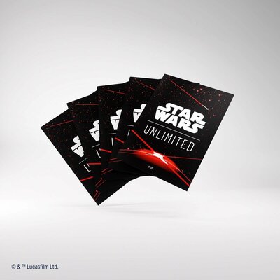 Obaly Gamegenic Star Wars: Unlimited Art Sleeves SPACE RED (60 + 1 ks)