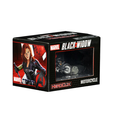 HeroClix Marvel: Black Widow with Motorcycle