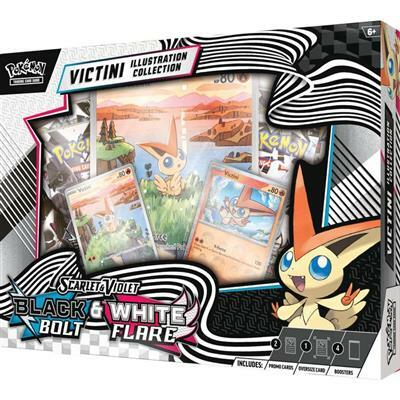 Pokémon Black Bolt & White Flare Victini Illustration Collection (SV10.5) 
