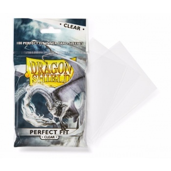 Obaly Dragon Shield Standard Perfect Fit - Clear/Clear 100 ks
