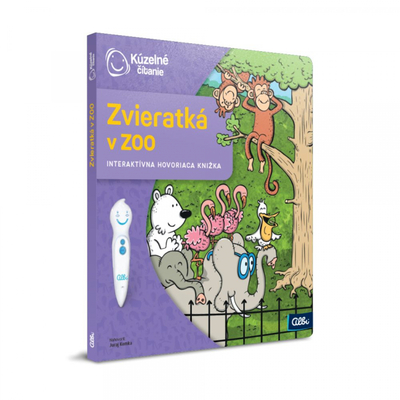 Kúzelné čítanie – kniha Zvieratká v Zoo 