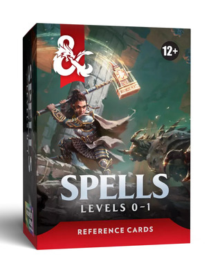D&D RPG 5.5E Trove 1 Spell Cards: Levels 0–1