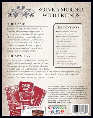 Murder Mystery Party: A Taste for Wine & Murder