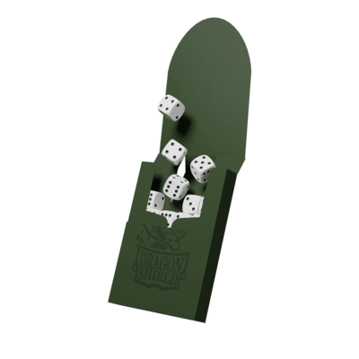 Krabička na karty Cube Shell 15+ Dragon Shield - FOREST GREEN