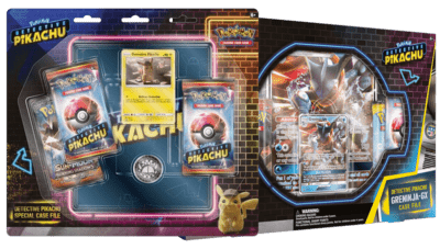 Pokémon: Detective Pikachu Special Case File & Greninja-GX Case File Bundle