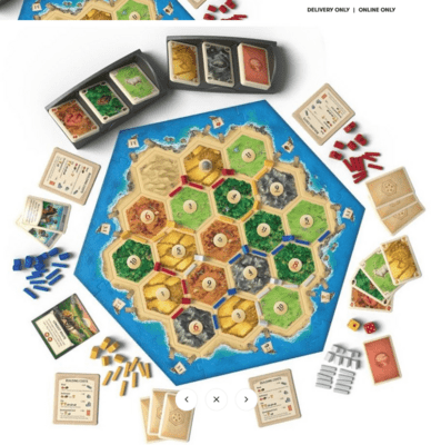 The Settlers of Catan (Osadníci z Katanu) drevené komponenty 6th Edition