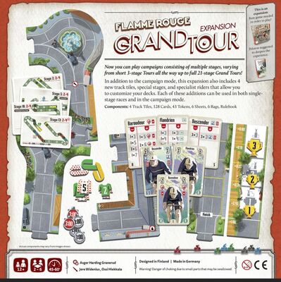 Flamme Rouge - Grand Tour (expansion)