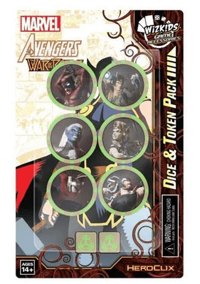 HeroClix Marvel: Avengers War of the Realms Dice and token pack
