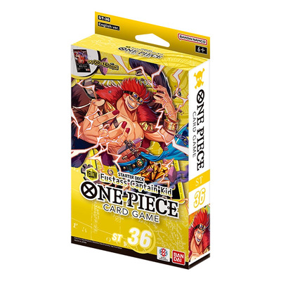 One Piece TCG: Eustass "Captain" Kid Starter deck (Yellow, ST-36)