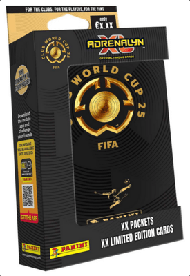 Panini FIFA Club World Cup 2025 Adrenalyn Pocket plechová krabička