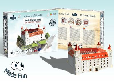 3D Puzzle - Bratislavský hrad