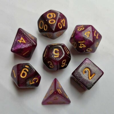 Kocky Drawlab RPG set Legendary Rhodonite Pink