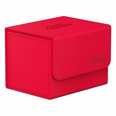 Krabička na karty Ultimate Guard SideWinder 100+ XenoSkin Monocolor RED
