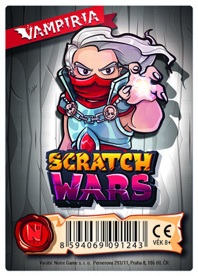 Scratch Wars - Karta Hrdinu (Vampiria)