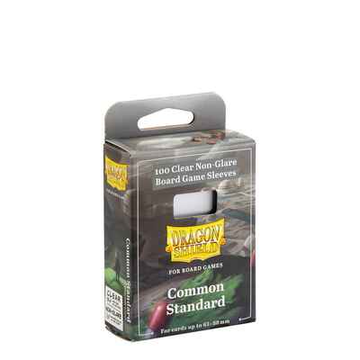 Obaly Dragon Shield Common Standard 63x88mm Clear Non-Glare (100 ks)