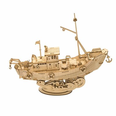 3D puzzle Rybárska loď