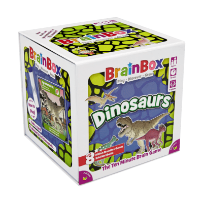 Brainbox Dinosaurs EN (v kocke, v kostce)