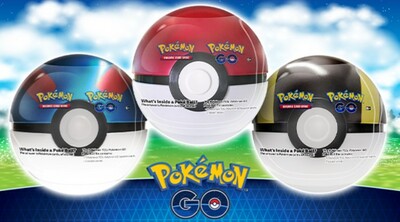 Pokémon GO Poké Ball Tin (červeno-biely)