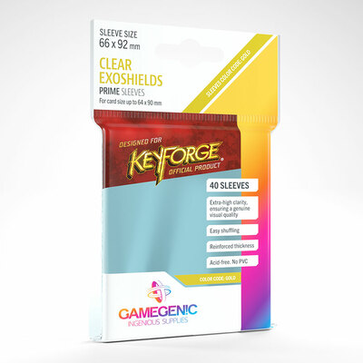 Obaly Gamegenic PRIME KeyForge exoshields 66x92 (40 ks)