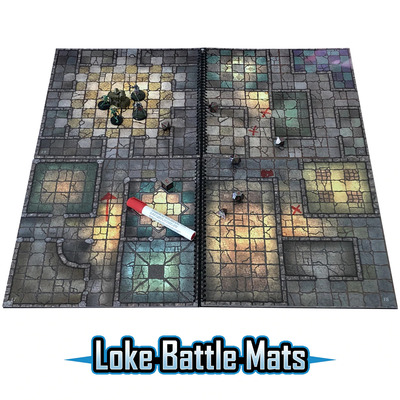 mapa RPG The Dungeon Books of Battle Mats