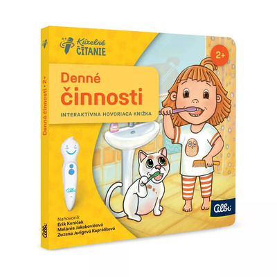 Kúzelné čítanie - mini kniha Denné činnosti pre najmenších