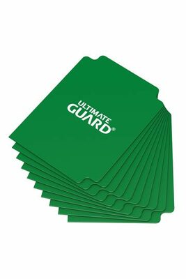 Ultimate Guard Card Dividers Standard Size Green (10ks)