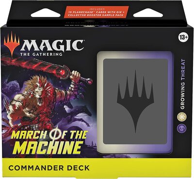 March of the Machine Commander Deck - Growing Threat - Magic: The Gathering
