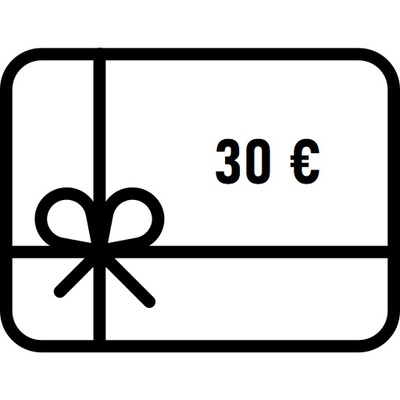 Darčeková poukážka - 30 EUR