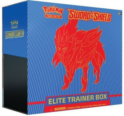 Pokémon: Zamazenta Elite Trainer Box - Sword and Shield