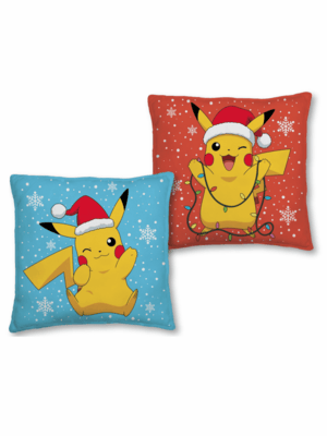 vankúš Pokémon Pikachu vianočný