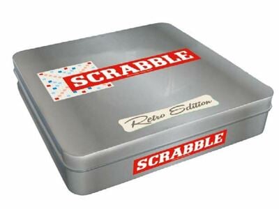 Scrabble Retro Tin (EN verzia)