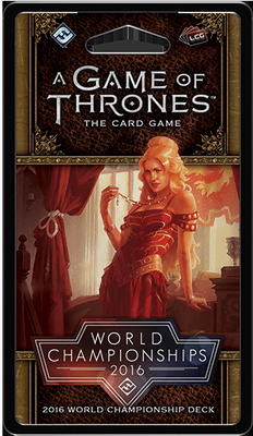 2016 World Champion Deck - A Game of Thrones LCG (2nd)