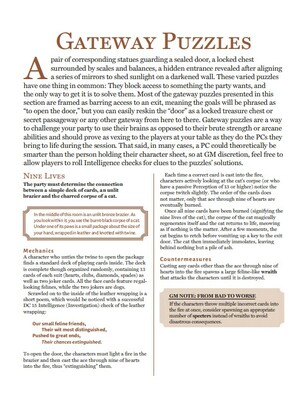 The Game Master's Book of Traps Puzzles & Dungeons