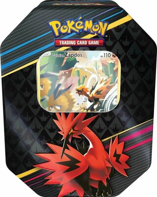 Pokémon: Galarian Zapdos Crown Zenith Tin