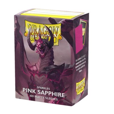 Obaly Dragon Shield Standard - Matte Pink Sapphire (100 ks)