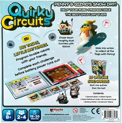 Quirky Circuits: Penny & Gizmo's Snow Day